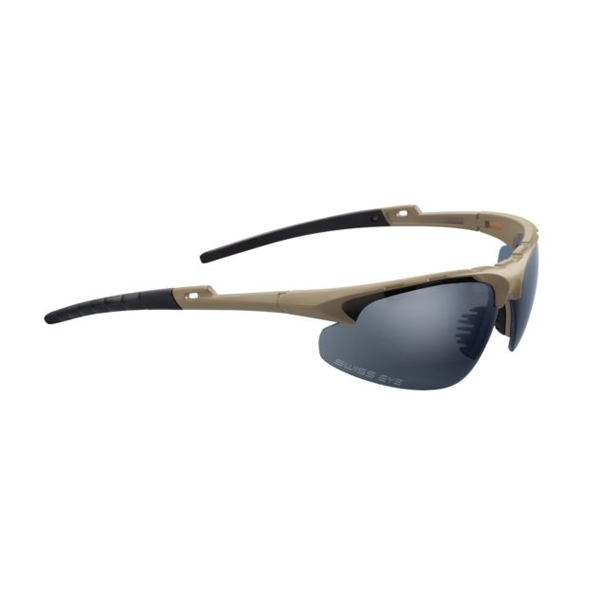 Apache Tactical Eyewear incl. Case (Frame rubber brown)