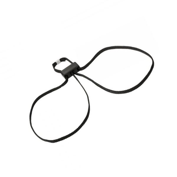 Textile Disposable Handcuffs (Black)