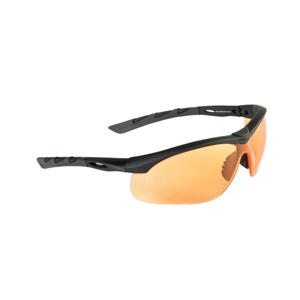 Lancer Tactical Eyewear (frame rubber black, lens orange)